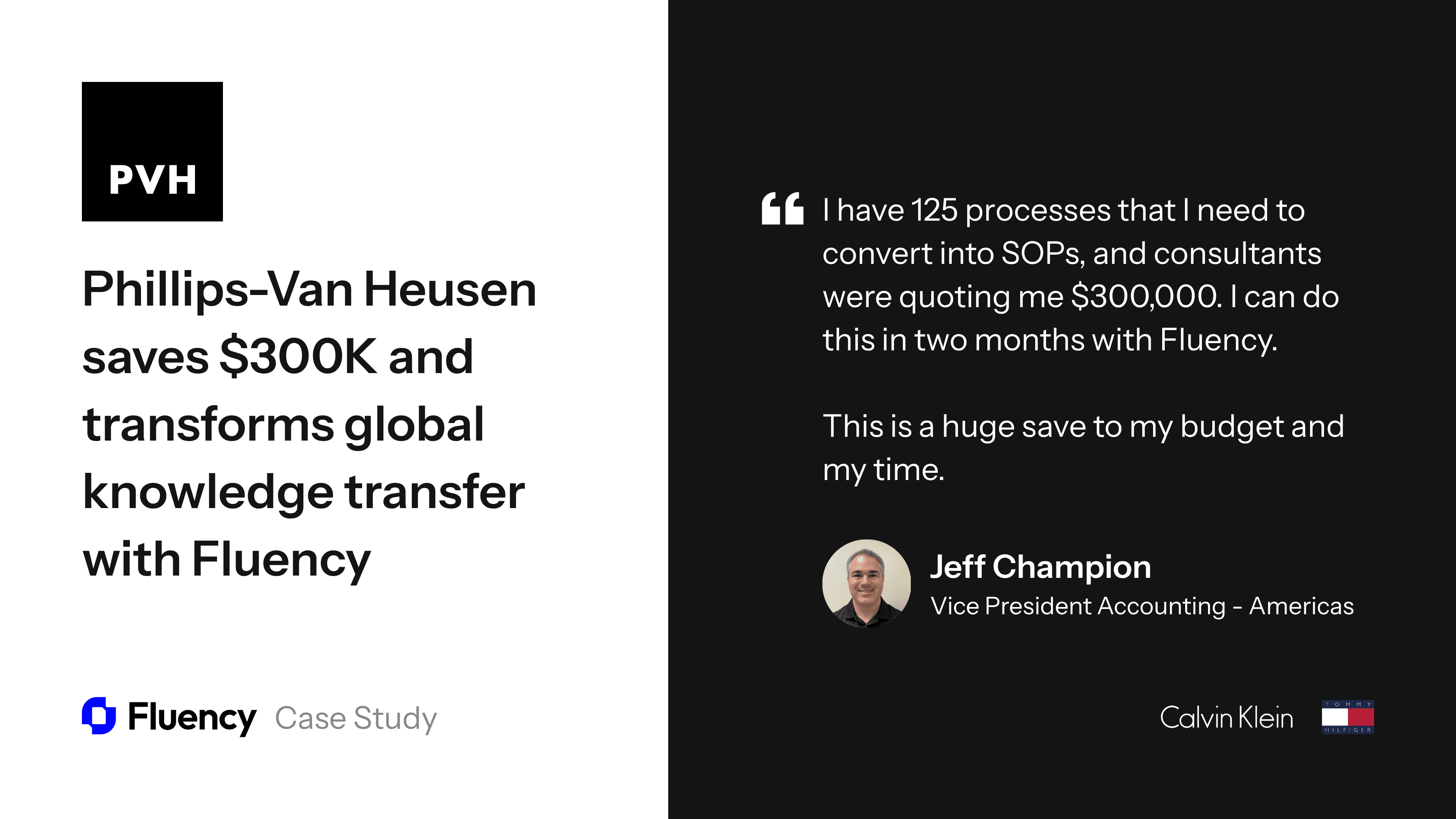 PVH Saves $300K and Transforms Global Knowledge Transfer with Fluency