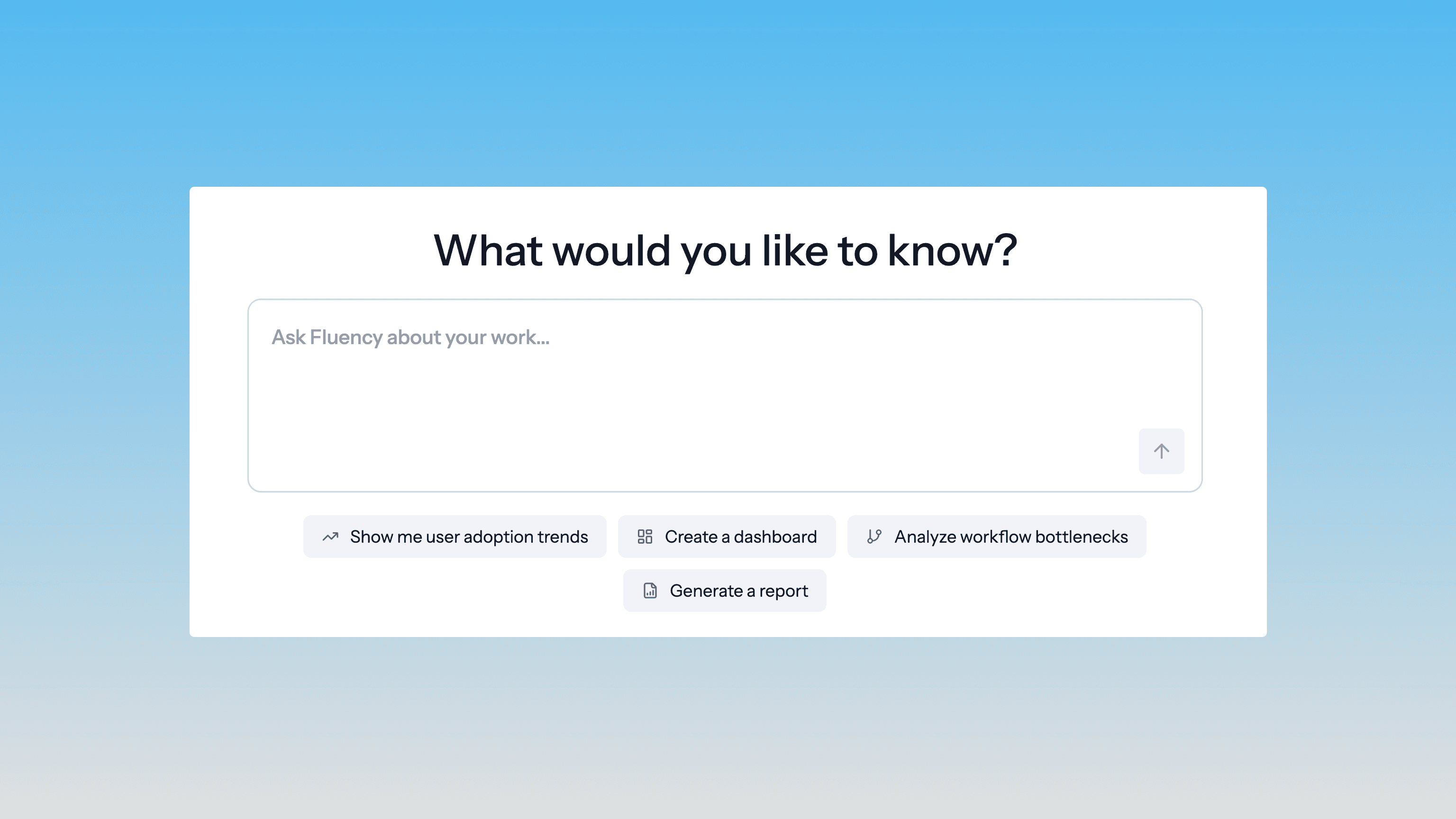 Fluency Assistant interface