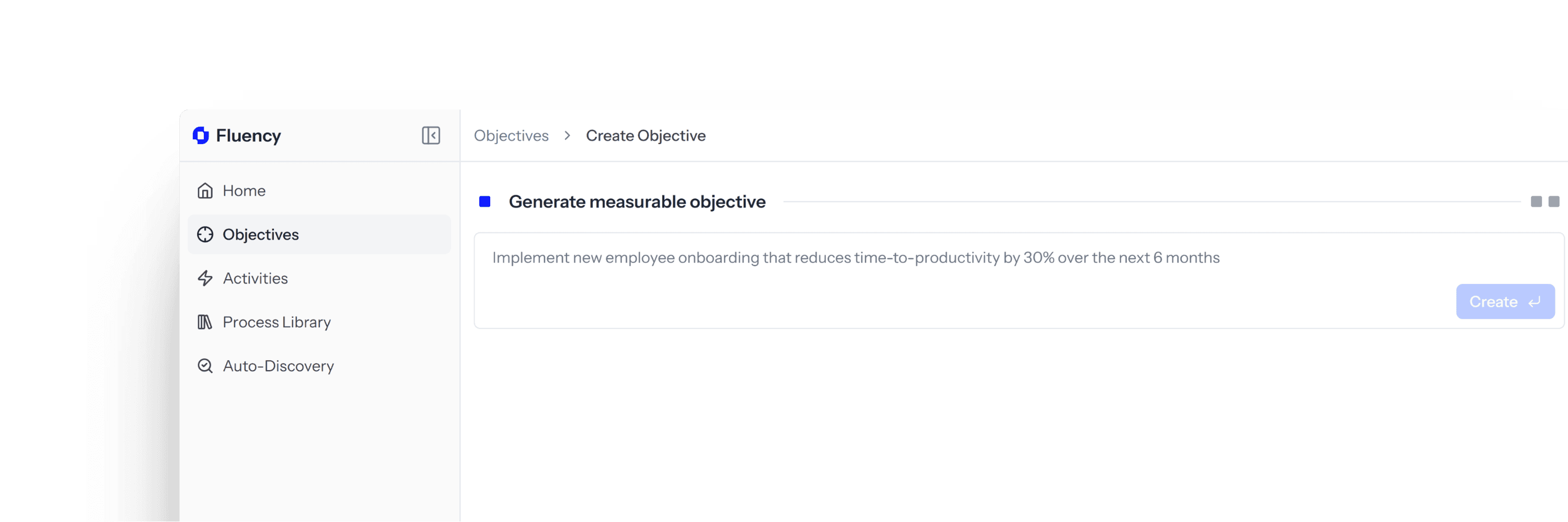 Objective Definition Dashboard