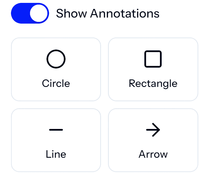 Annotated screenshots