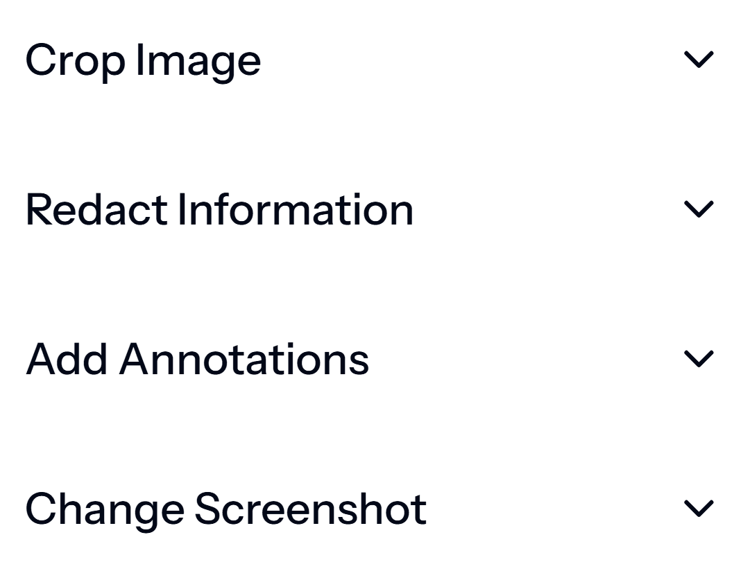 Screenshot tools