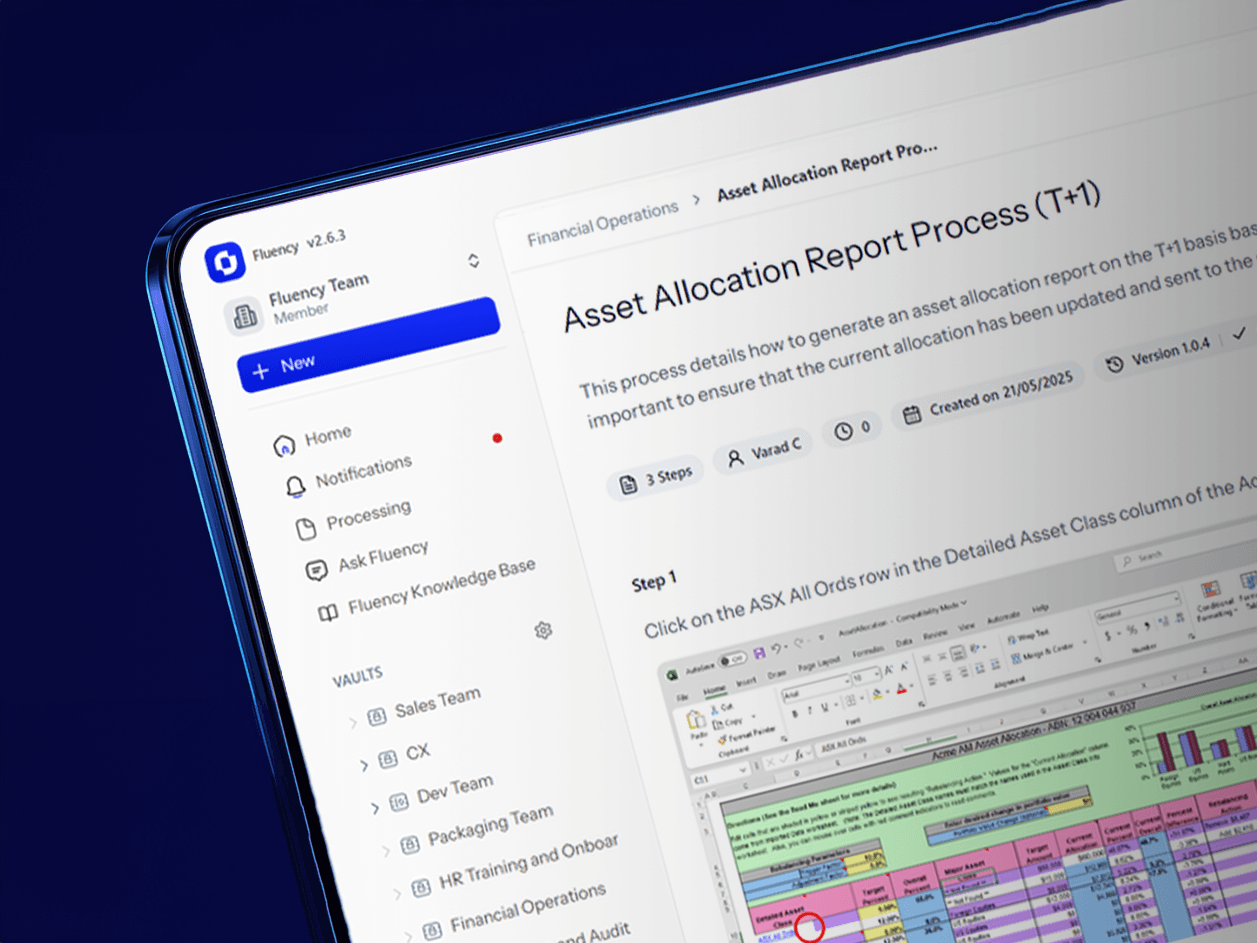 Fast documentation process